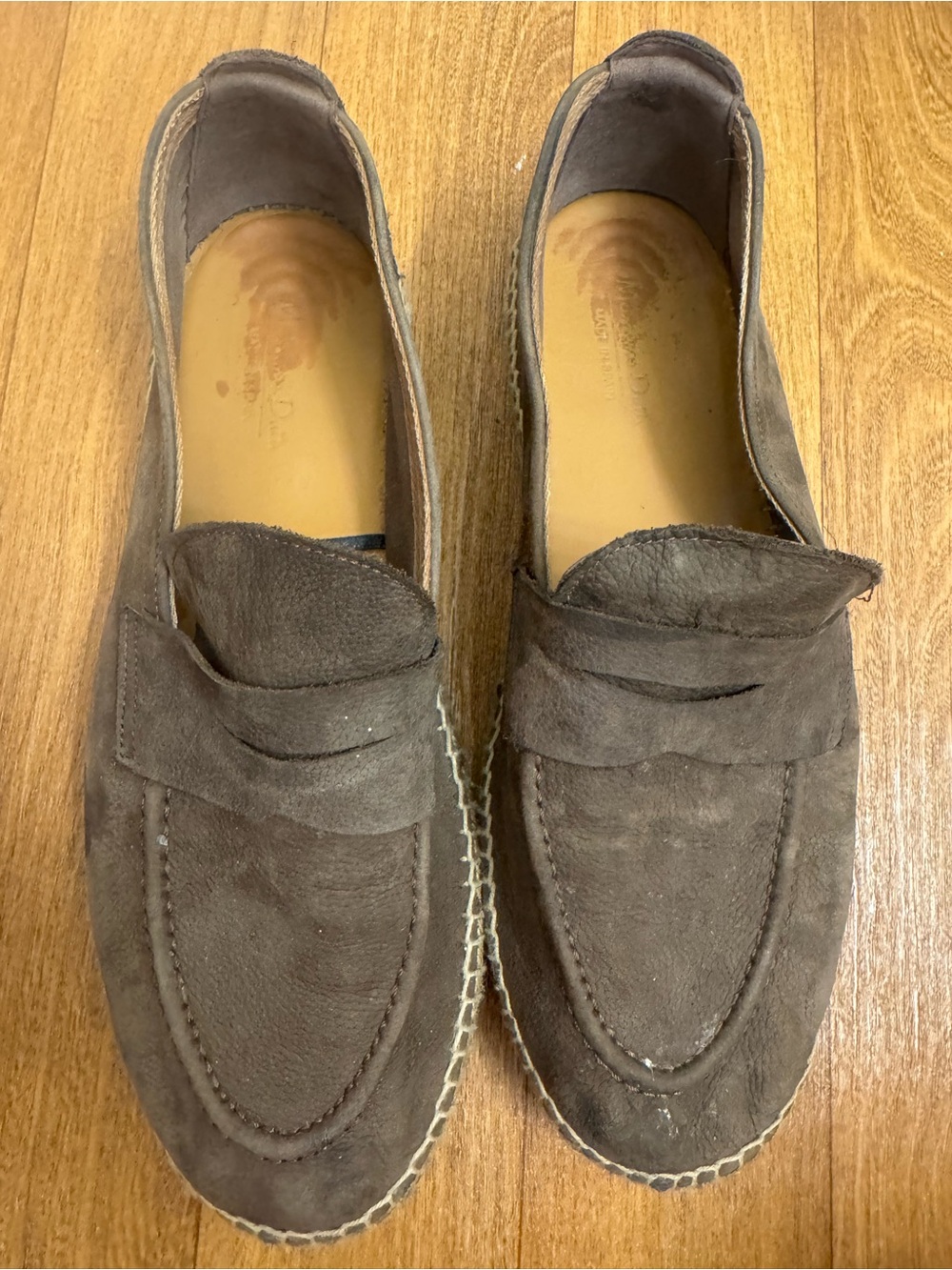 Massimo Dutti Men's Suede Espadrilles